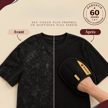 Gant Anti-Poils pour Textiles - Wouvia